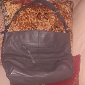 🌺THE SAK ELEGANT GRAY LEATHER Handbag